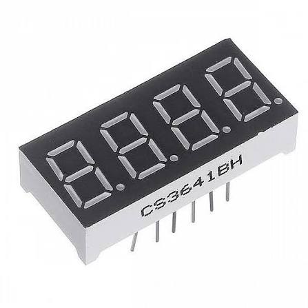 4 Digit 7 Segment LED Display Module (TM1637)
